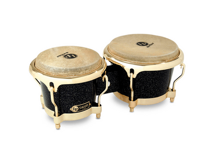LP LP794X — Bongos Lp ''Galaxy'', Fibra De Vidrio Negra