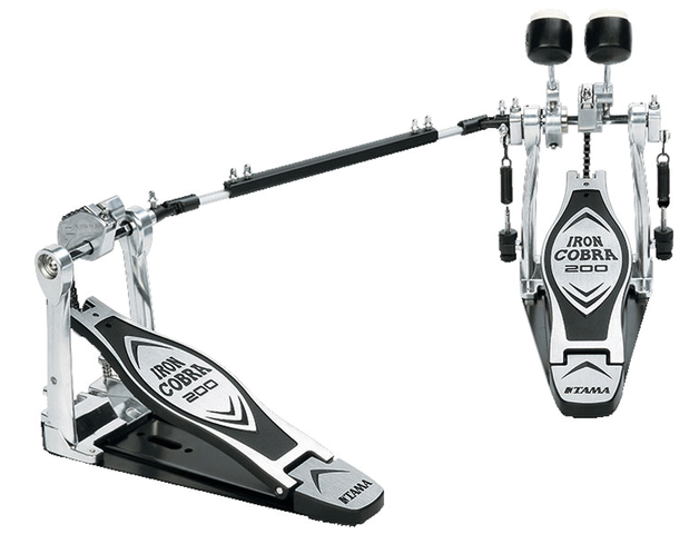 Tama HP200PTW — Pedal Doble Tama ''Iron Cobra'' Para Bombo