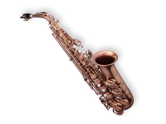 Jupiter JAS1100BAQ — Saxofon Alto Mi Bemol Jupiter Rojo Bruñido Con Estuche