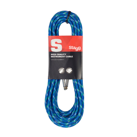 Cable Azul Vinteweed 3m Stagg Sgc3vt Bl