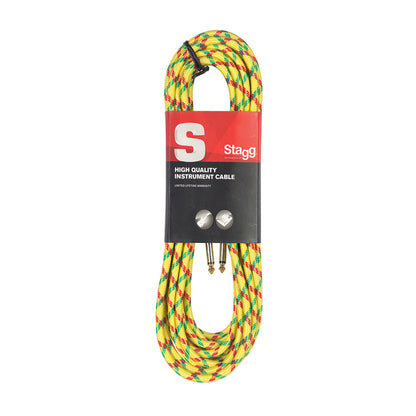 Cable Amarillo Vinteweed 3m Stagg Sgc3vt Yl