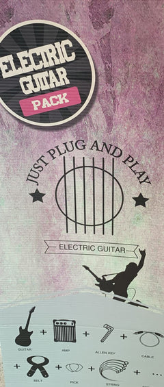 Paquete Guitarra Eléctrica Gilmore Stratocaster Roja N
