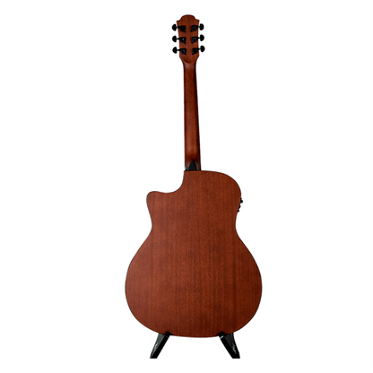 Guitarra Electroacústica Campero Caoba Con Resaque Mate