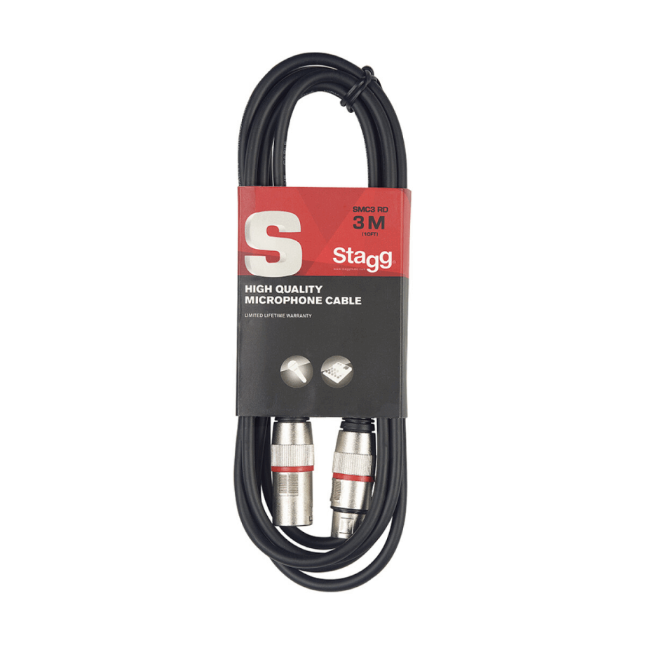 Cable de Micrófono Xlr / Xlr (m / F), 3 M Smc3 Rd