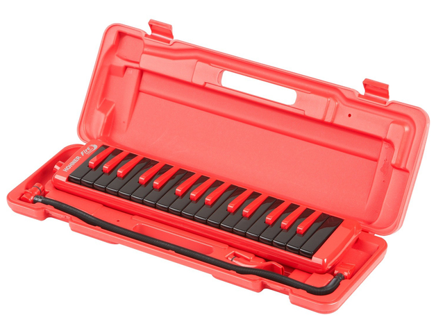 Melodica Hohner Fire Roja 2.5 Octavas con Estuche