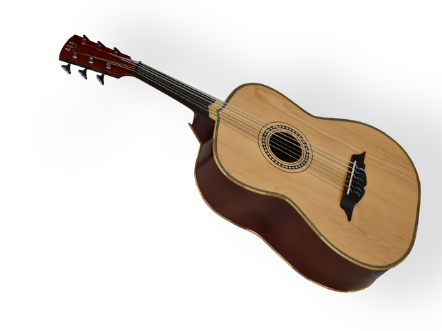 Tres Pinos TPGU-100 — Guitarron Tres Pinos, Linden Con Funda