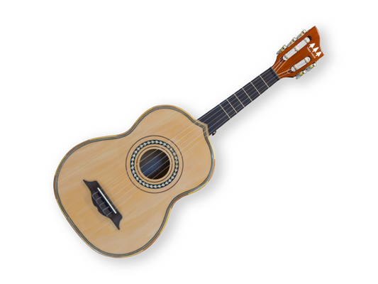 Vihuela Mexicana Tres Pinos TPVH-100 Catalpa con Funda Mariachi