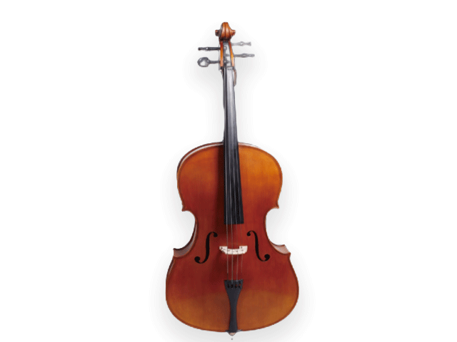 Violoncello 3/4 Sandner Student con Arco y Funda