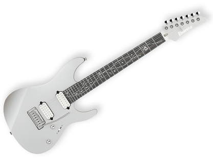 Guitarra Electrica Ibanez TOD70 de 7 Cuerdas Plata con Funda