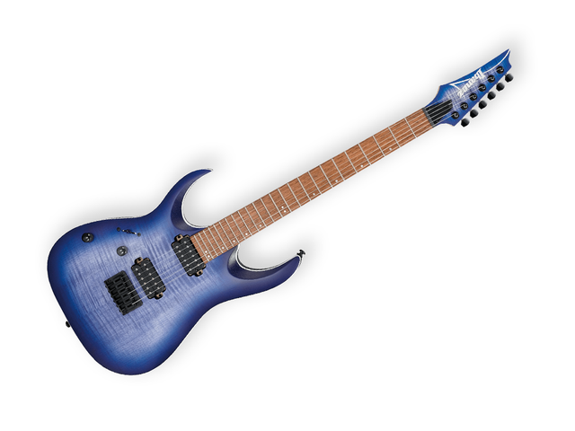Ibanez RGA42FML-BLF — Guitarra Electrica Ibanez ''Rg'' Entintado Azul/Sombreado Azul Mate