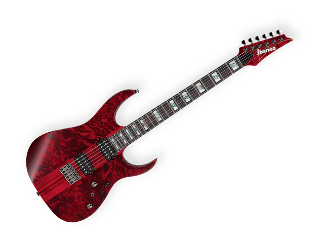 Guitarra Eléctrica Ibanez RG Premium Rojo Entintado Mate con Funda