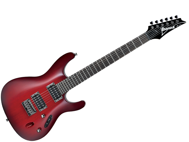 Ibanez S521-BBS — Guitarra Electrica Ibanez ''S'' Rojo Sombreado