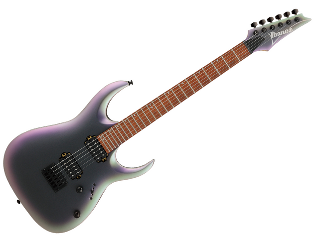 Guitarra Eléctrica Ibanez Rga Negro Tornasol Mate