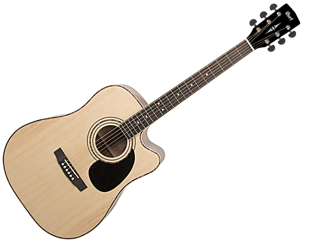 Guitarra Electroacústica Cort, Natural Mate