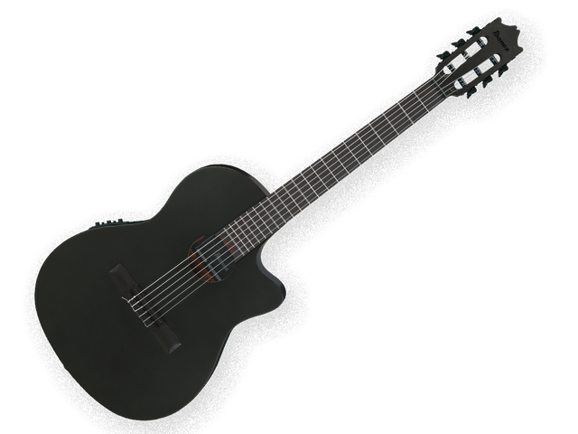 Guitarra Electroacústica Ibanez Negro Mate