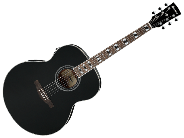 Guitarra Electroacústica Ibanez Artwood Negro