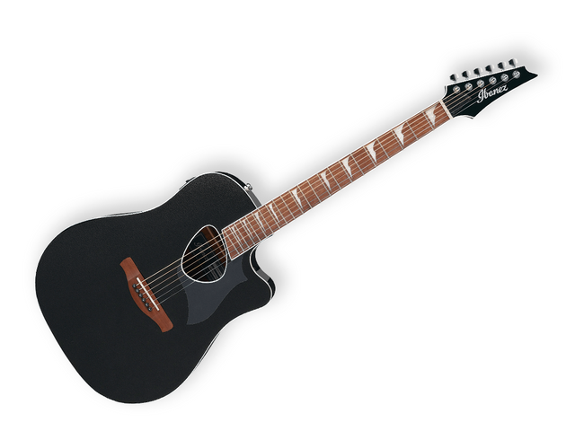 Ibanez ALT30-BKM — Guitarra Electroacustica Ibanez ''Altstar'' Negro Metalico