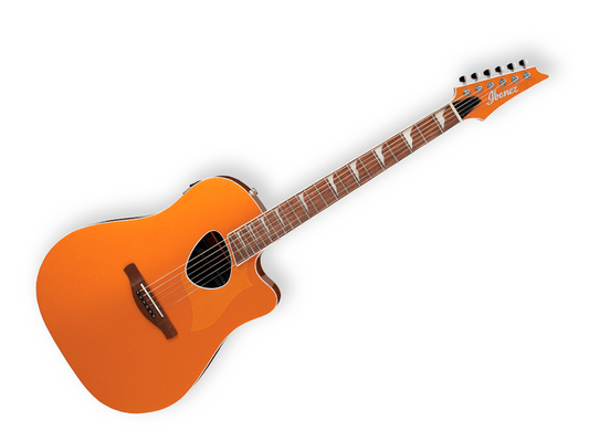 Ibanez ALT30-DOM — Guitarra Electroacustica Ibanez ''Altstar'' Anaranjado Obscuro Metalico