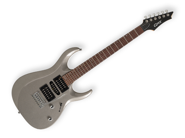 Guitarra Eléctrica Cort X Plata