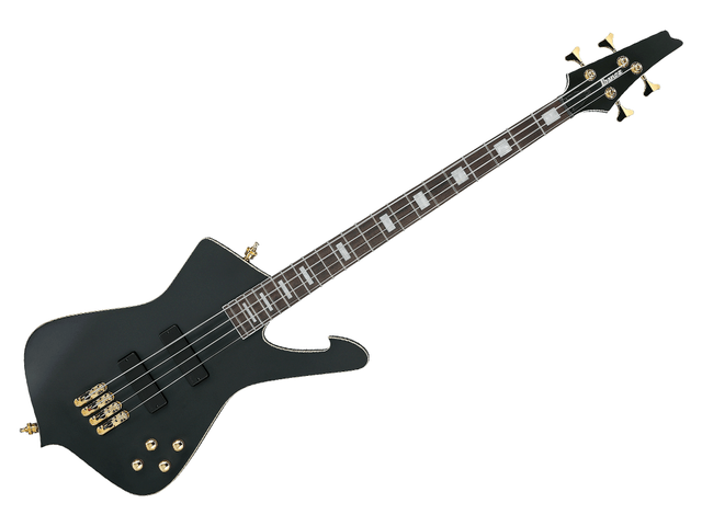 Ibanez ICB620-BKF — Bajo Electrico Ibanez ''Iceman'' Negro Mate Con Funda