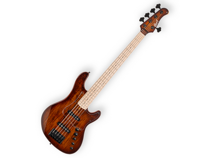 Bajo Eléctrico Cort GB-Fusion 5 Cuerdas Café Azul Bartolini Activo