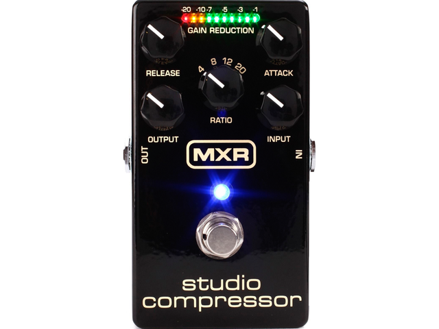 Pedal de Efecto MXR Estudio Compresor