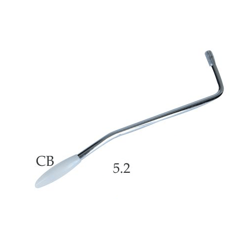 Brazo P/tremolo Cromado Punta Blanca Pa001-cb