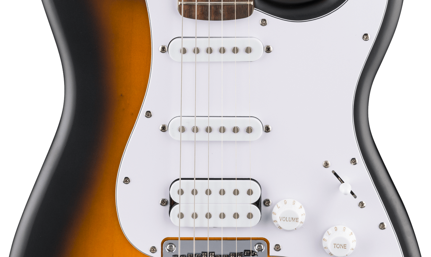 Guitarra Eléctrica Squier Debut Stratocaster HSS Sunburst