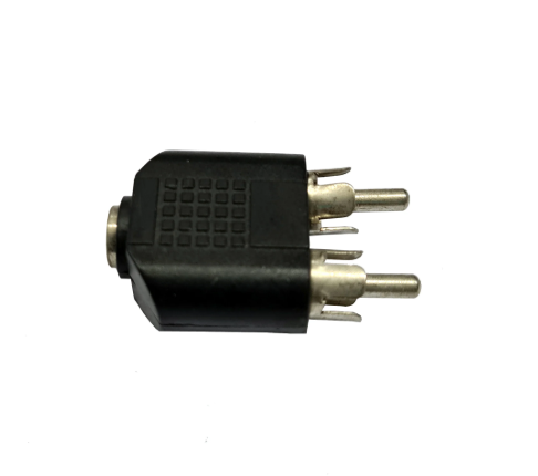 Adaptador 2 Plugs RCA Macho a Jack 3.5 mm Estéreo Radox | 705-059