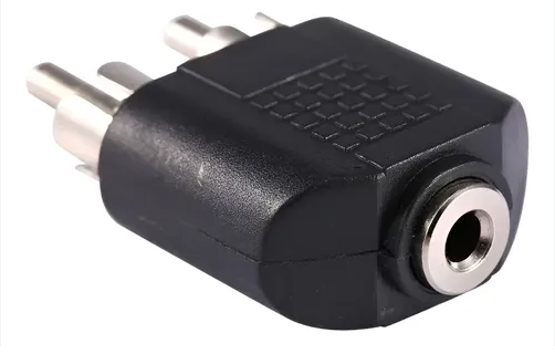 Adaptador 2 Plugs RCA Macho a Jack 3.5 mm Estéreo Radox | 705-059
