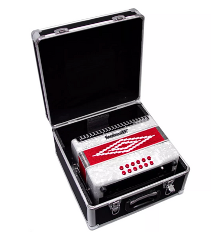 Acordeon Botones Fa Blanco 3012 Br Farinelli Premium 3012faw2hg