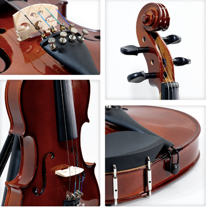 Violin Estudiante 4/4 Natural Brillante Cremona