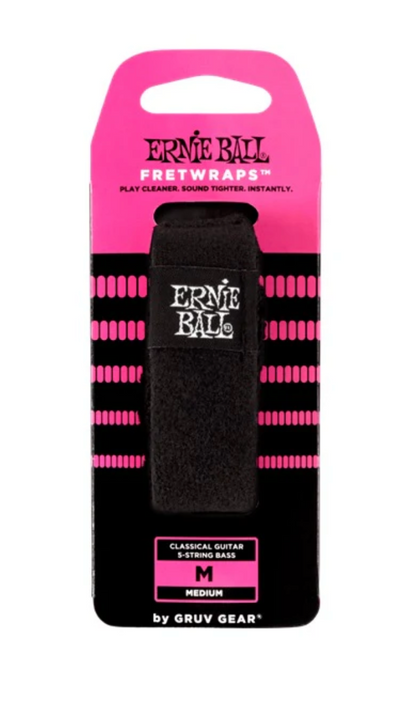 Sordina Ernie Ball/gruve Gear ''fretwrap'' para Guitarra, Mediana