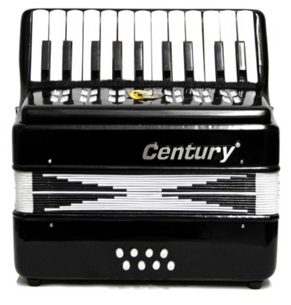 Acordeon Teclas Junior Negro 22-8 Century Cnac051