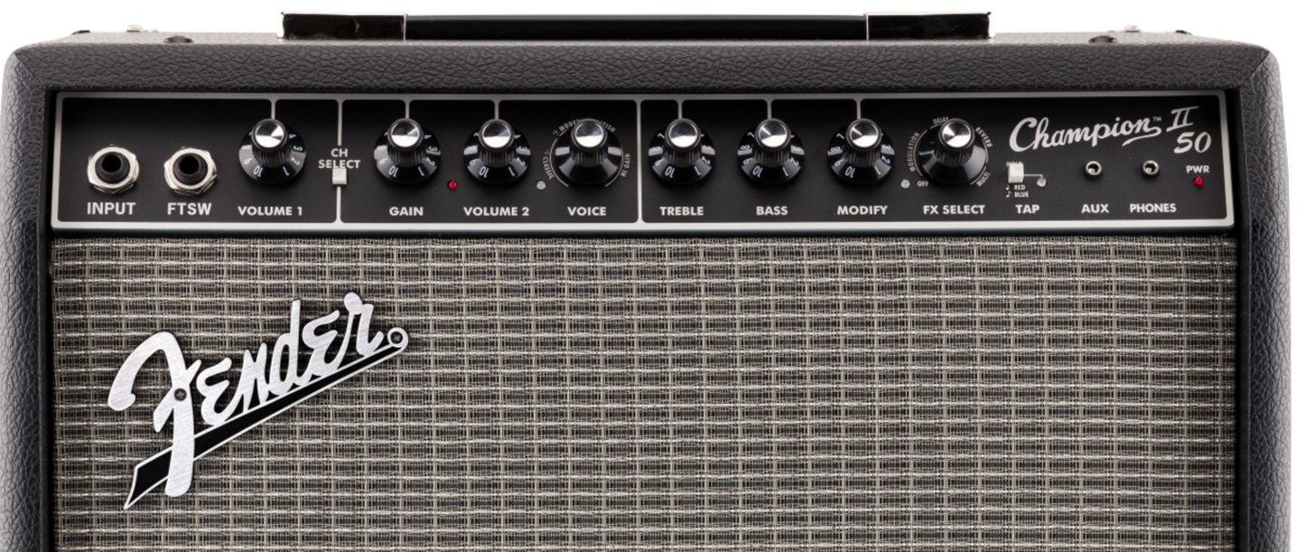 Amplificador Fender Champion Ii 50 120v Mx 2330814900 N M