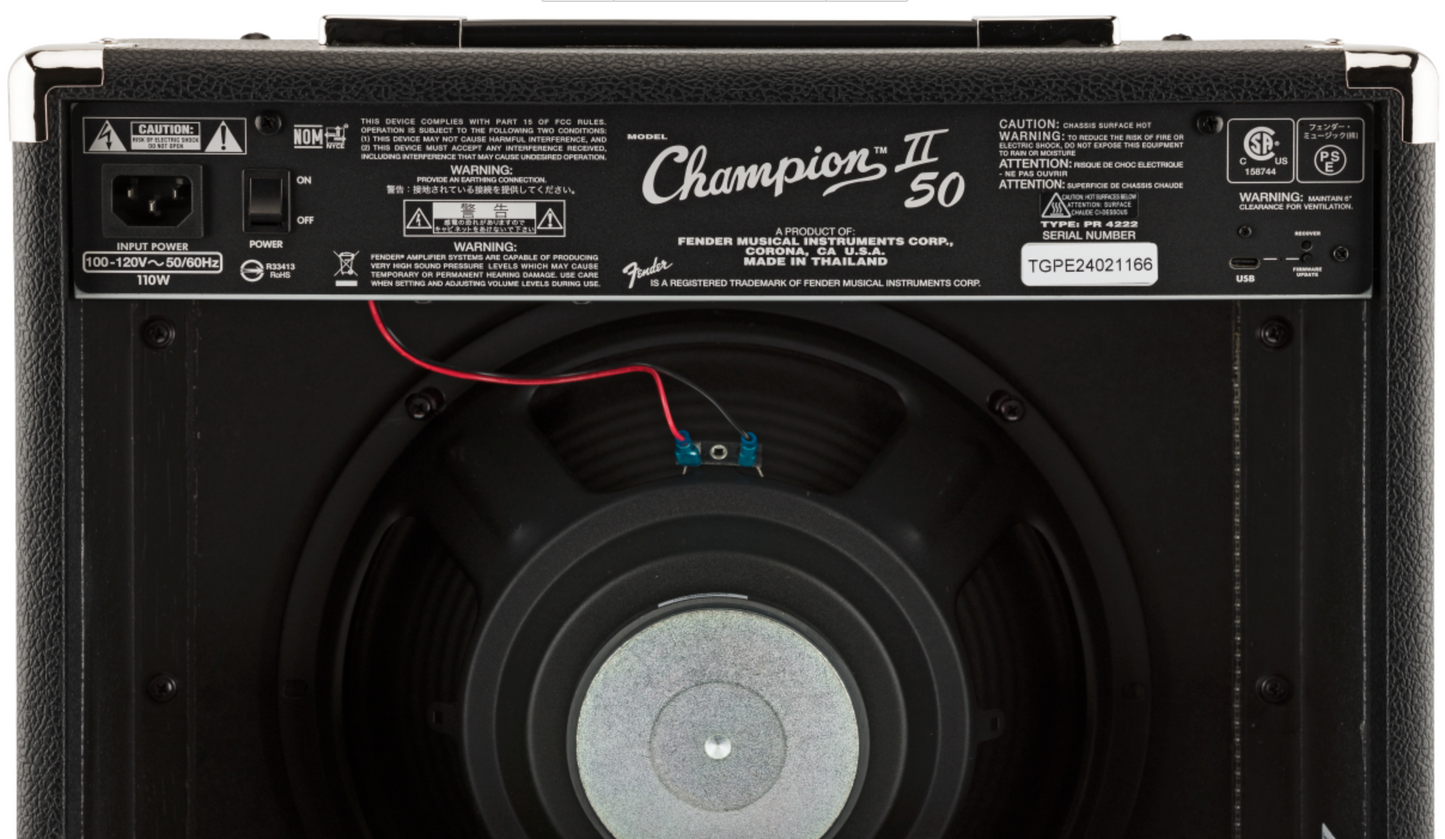 Amplificador Fender Champion Ii 50 120v Mx 2330814900 N M