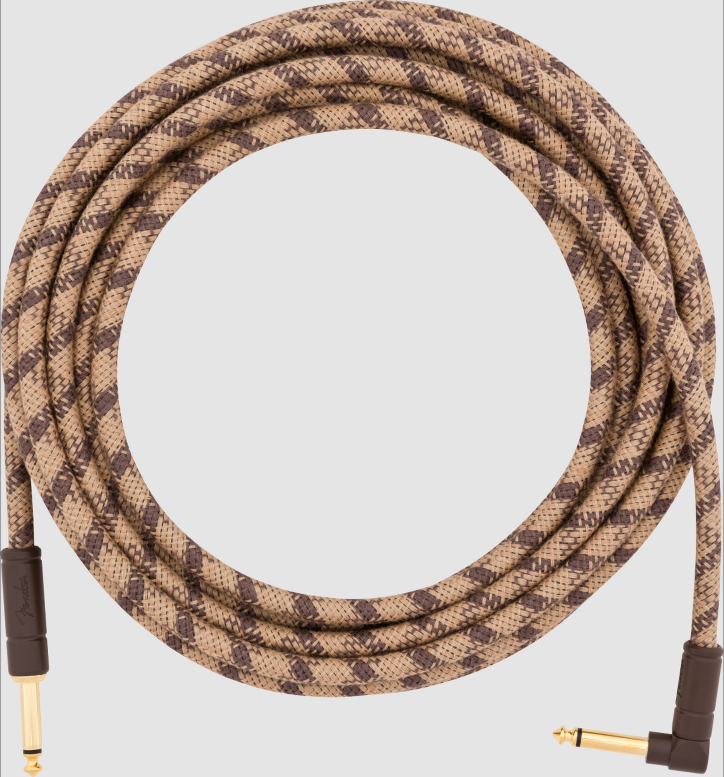 Cable de 18,6' Angular, Raya Marrón de Cáñamo