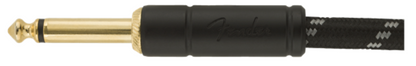 Cable Fender Deluxe Series para Instrumento de 5.5 Metros Recto/Angular Black Tweed