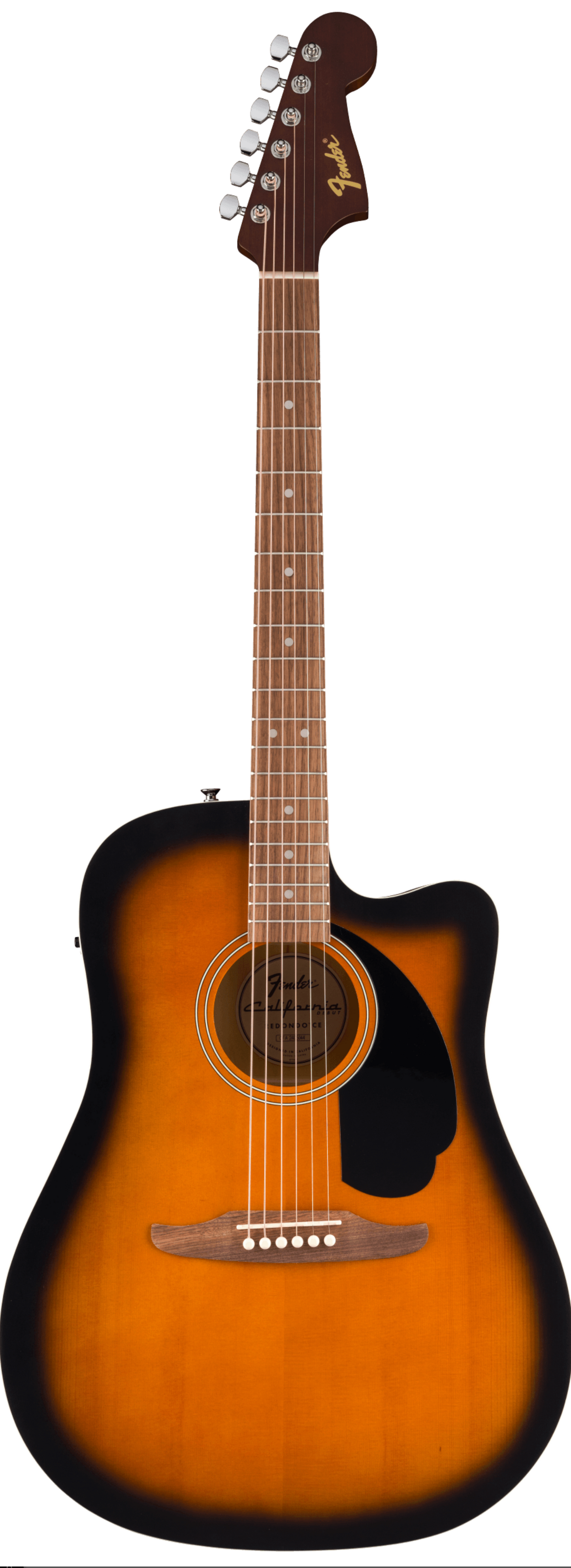 Guitarra Electroacustica Fender California Debut Redondo™ Ce, Sunbnurst