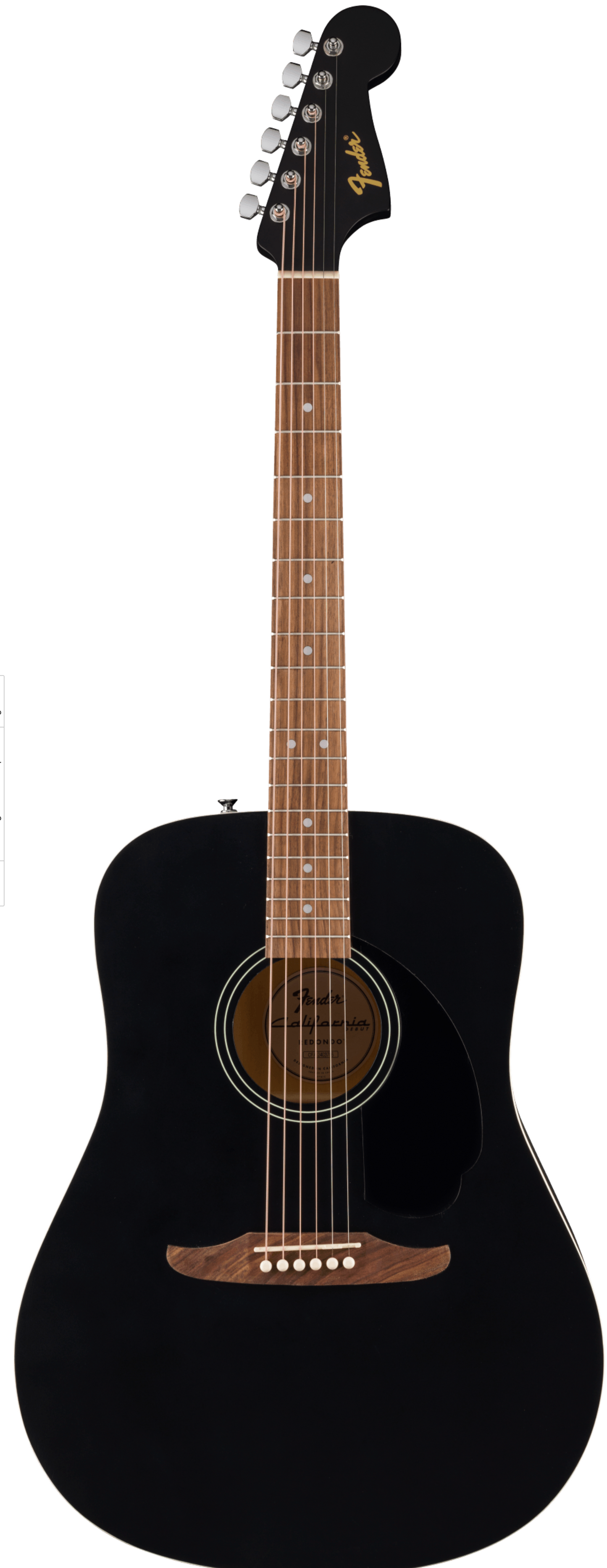 Guitarra Acústica Fender California Debut Redondo Negra