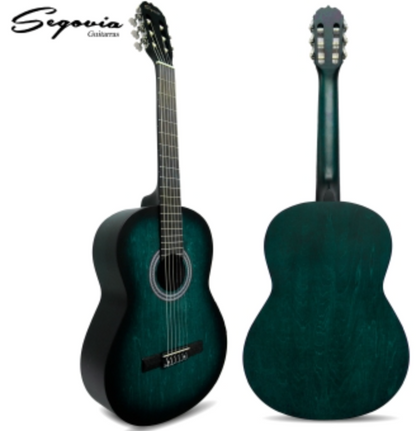 Guitarra Clasica Verde Vintage Segovia
