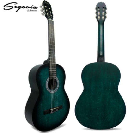 Guitarra Clasica Verde Vintage Segovia