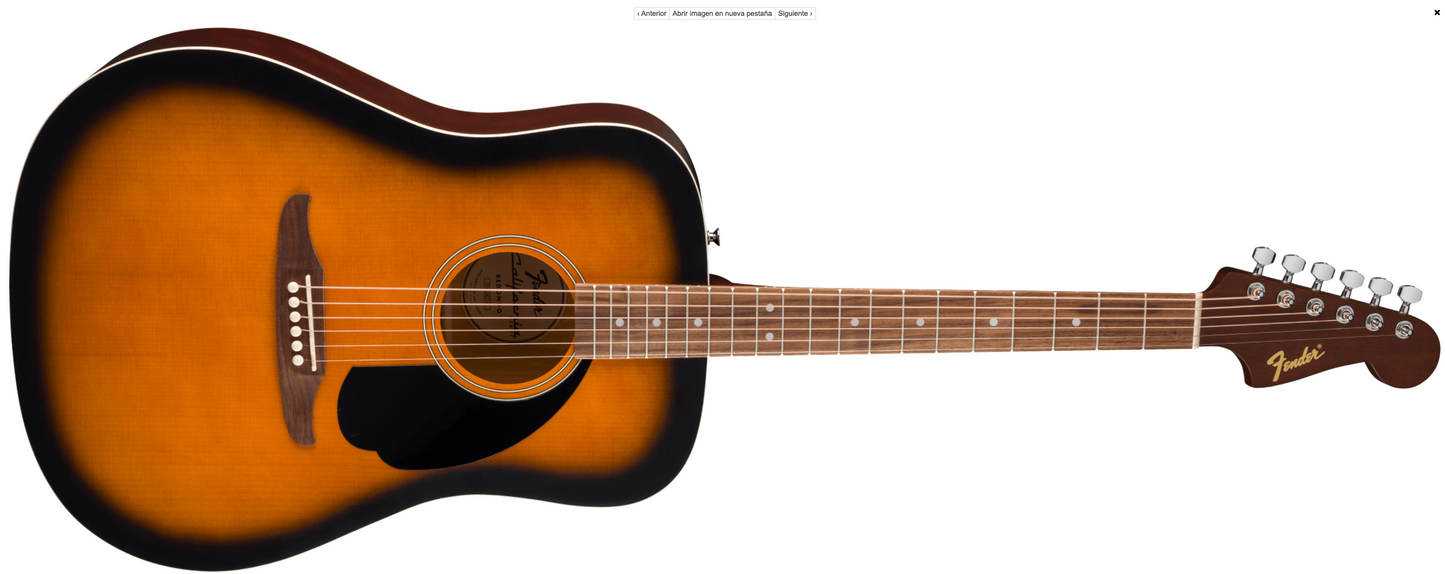 Guitarra Fender Debut Redondo 2ts