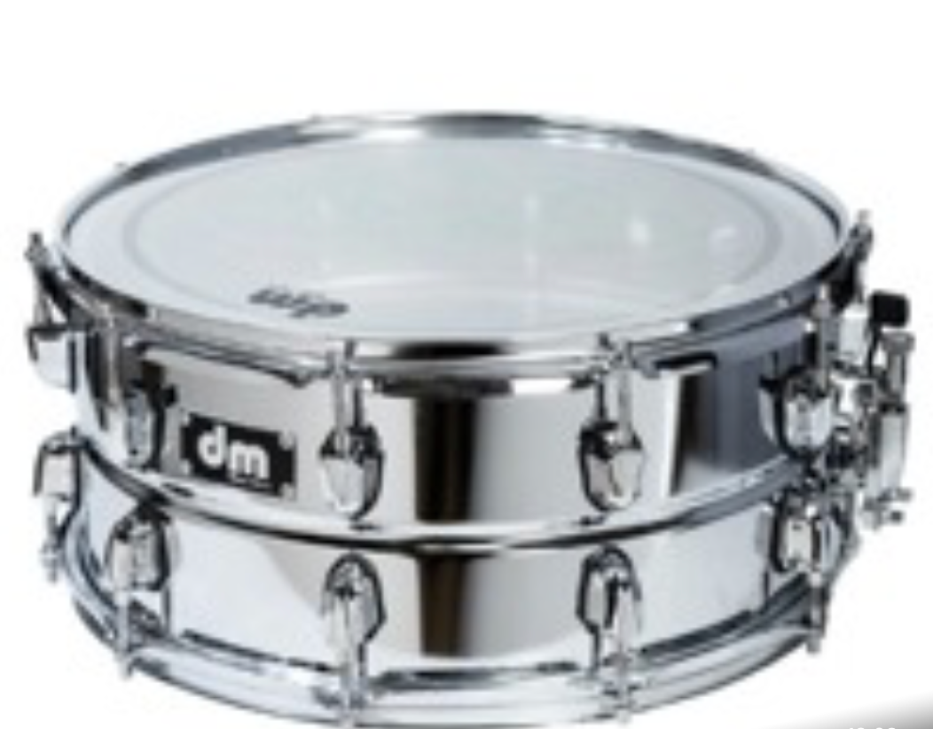 Tarola 14" X 6.5" 10 Lugs Profesional Metalica Cromada Dm