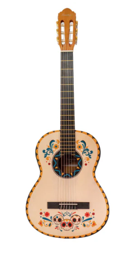 Guitarra Clasica Bamboo Estudio Dia de Muertos 39