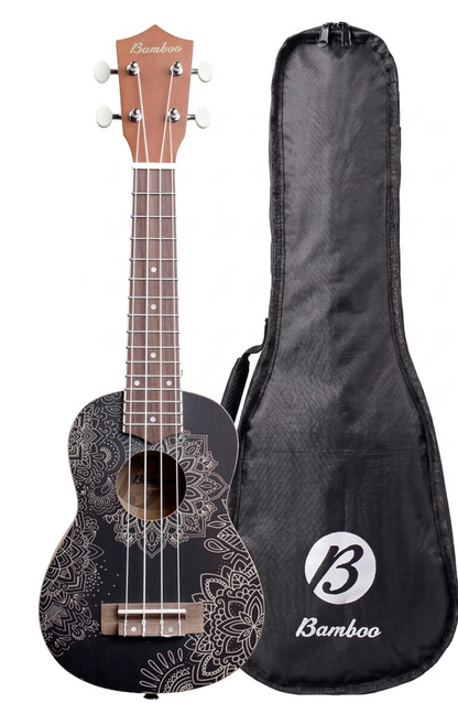 Ukelele Soprano U-21-blackmandala