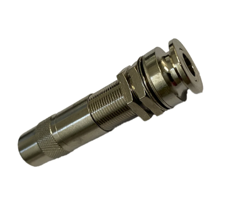 Jack Endpin Estéreo 6.3 mm Metálico para Guitarra o Bajo Radox | 705-104