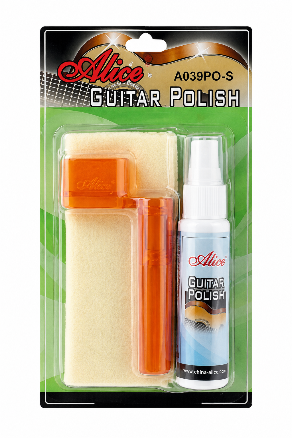 Polish para Guitarra y Bajo, con Encordador y Paño A039po-s