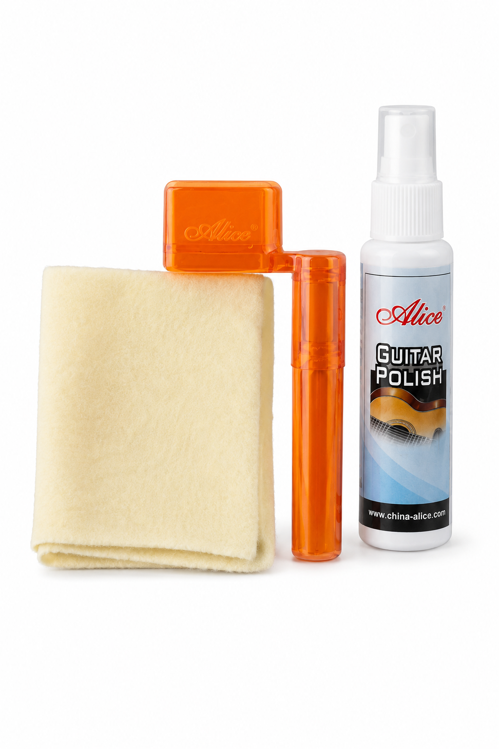 Polish para Guitarra y Bajo, con Encordador y Paño A039po-s