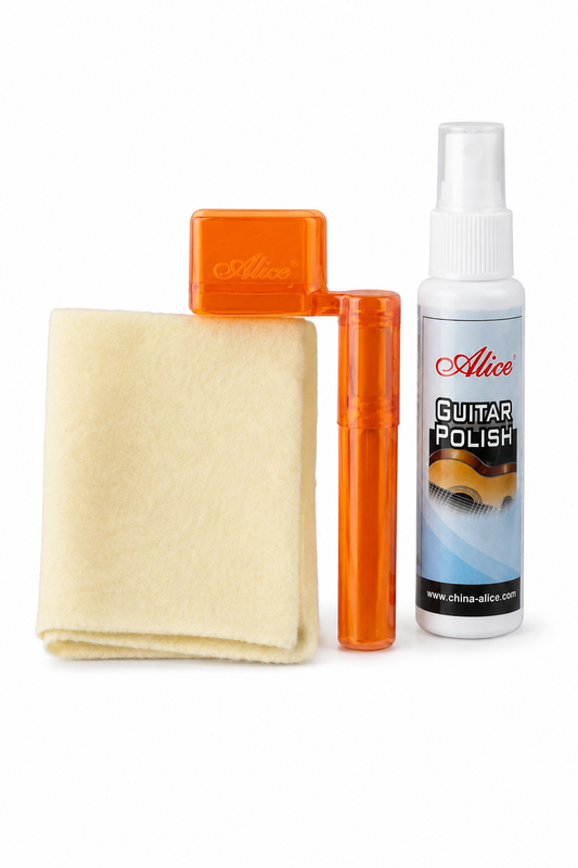 Polish para Guitarra y Bajo, con Encordador y Paño A039po-s